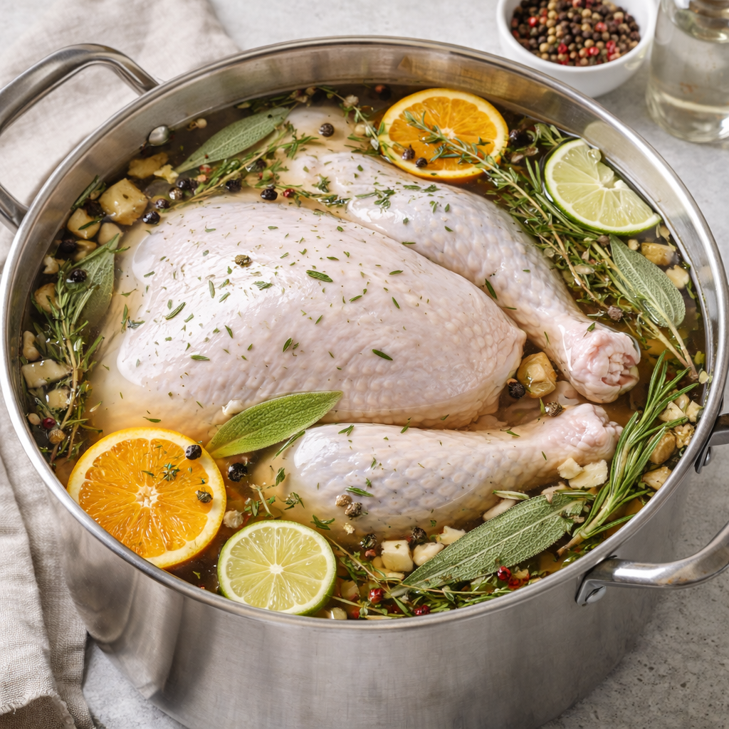 Photo of Simple Herb Turkey Brine recipe